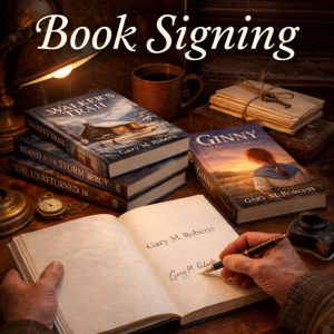 Signed book by the author