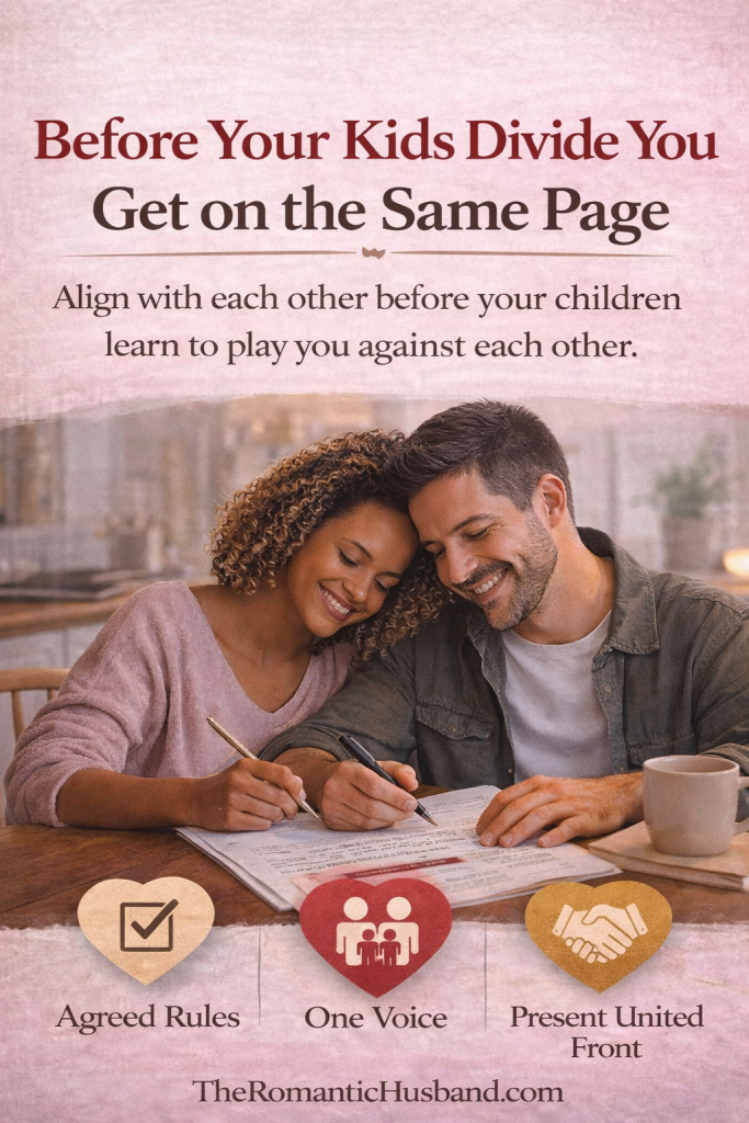 Before your kids divide you get on the same page. A message for parents.