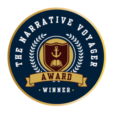The Narrative Voyager Award winner seal.