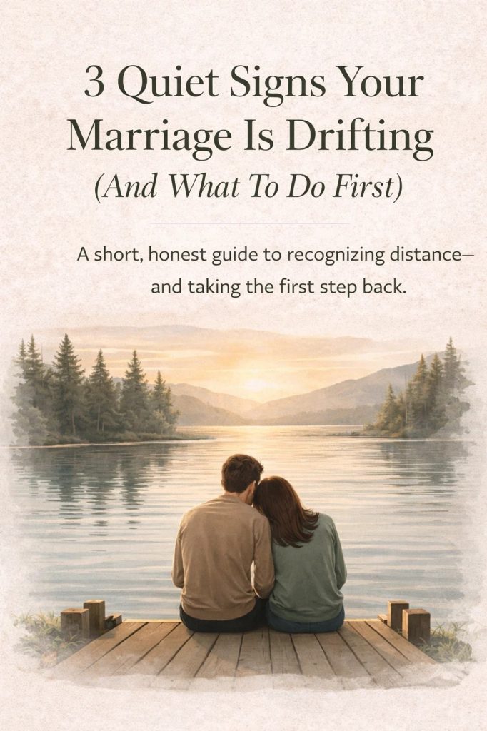 Terms and Conditions. 3 Quiet Signs Your Marriage is Drifting